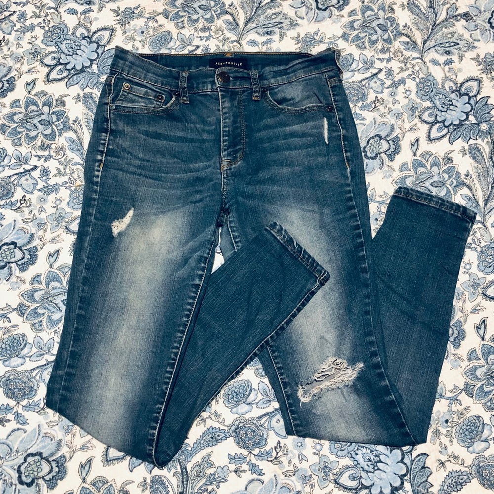 Dark Blue Aeropostale Jeans